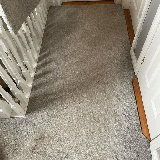 Landing Carpet Clean Before